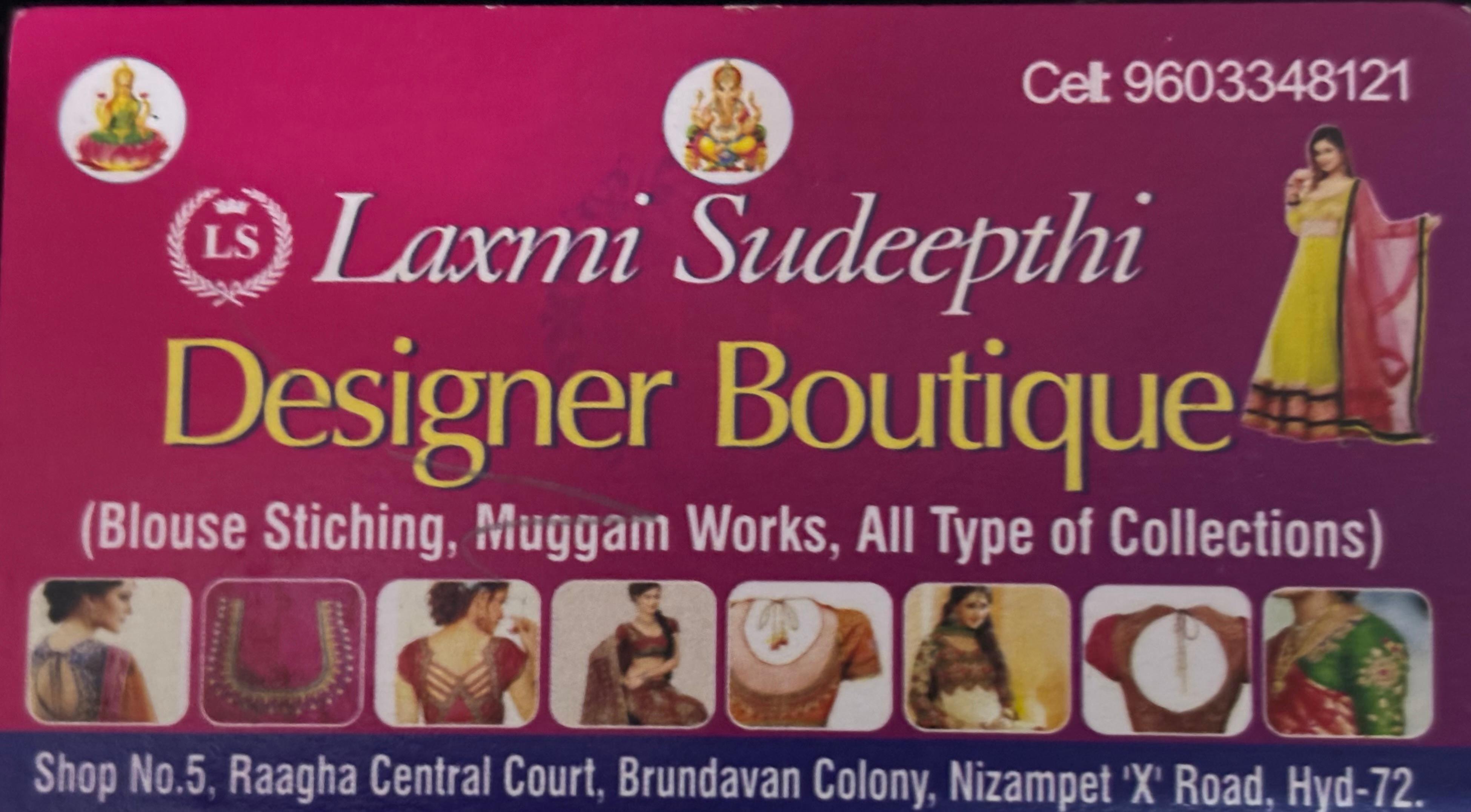 Laxmi Sudeepthi Designer Boutique boutique